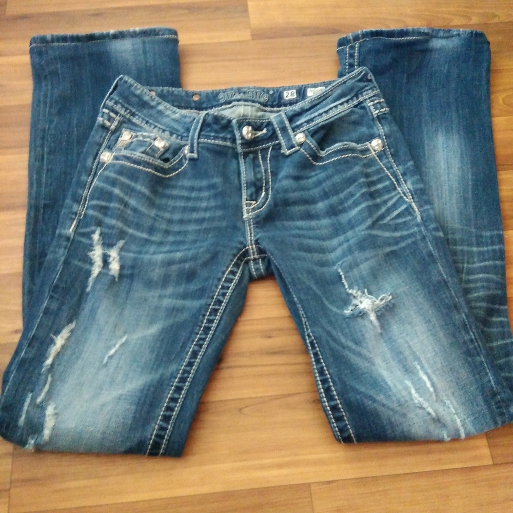 Miss Me Bootcut Jeans Size 28X32